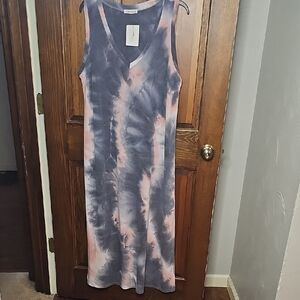 NEW First Love Tie Dye Maxi Dress Size Large